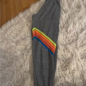 Grey Woman’s Aviator Nation Sweatpants